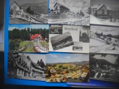 HOPCT LOT NR 231 PREDEAL -JUD BRASOV -9 CARTI POSTALE-RPR-CIRCULATE