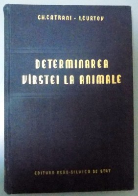 DETERMINAREA VARSTEI LA ANIMALE , 1958 foto