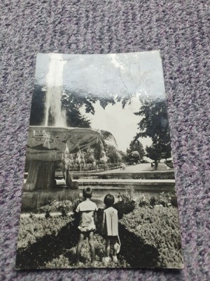 Carte postala vedere Galati 1972, Gradina Publica, stare buna circulata foto