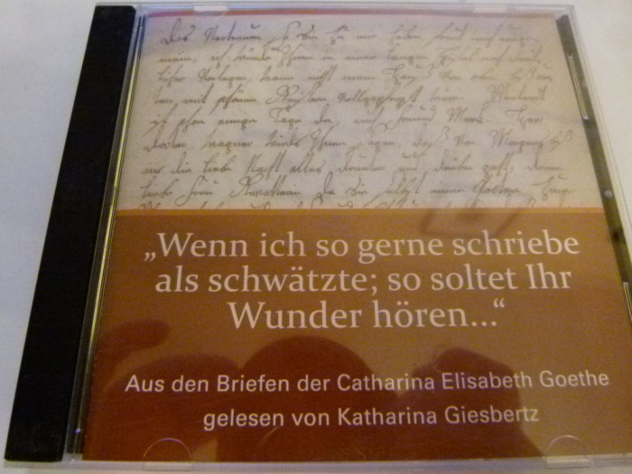 Briefe - C.E.Goethe, qwe