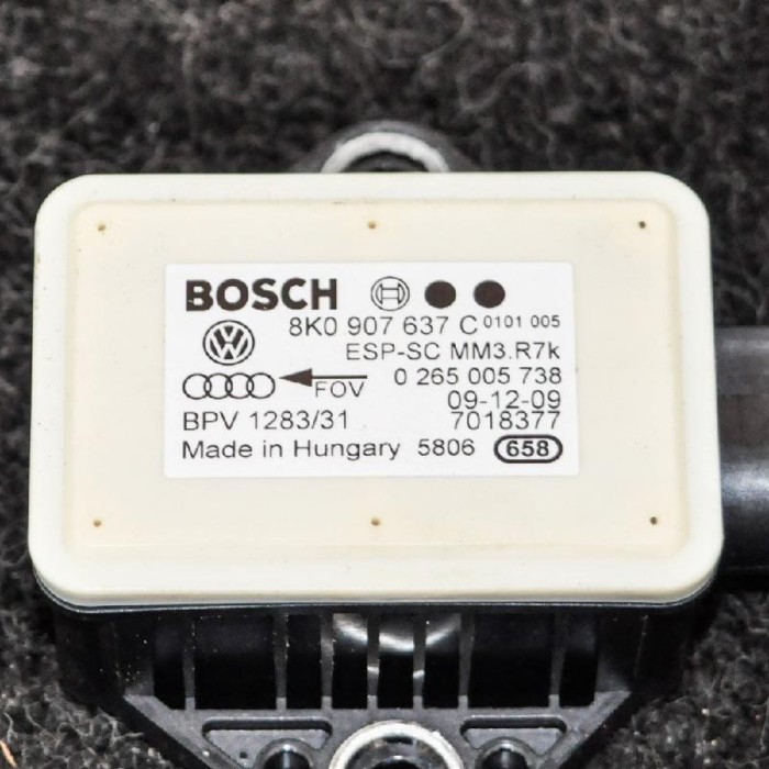 Senzor de accelerație AUDI A4 Avant 8K5, B8 2010 OEM: 8K0907637C0265005738 2940294