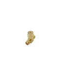 Adaptor convertor antena wifi RF coaxial RP-SMA tata la 2x SMA mama 50ohm de inalta calitate cupru placat cu aur, Generic