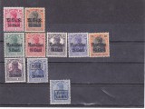 Romania 1917/18 - Ocupatia germana cu supratipar