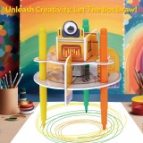 Cumpara ieftin Cubic Fun - Puzzle 3D robot desenator 13 piese