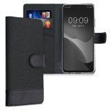 Cumpara ieftin Husa pentru Xiaomi Redmi Note 10 / Redmi Note 10S, Textil, Negru, 56898.73, kwmobile