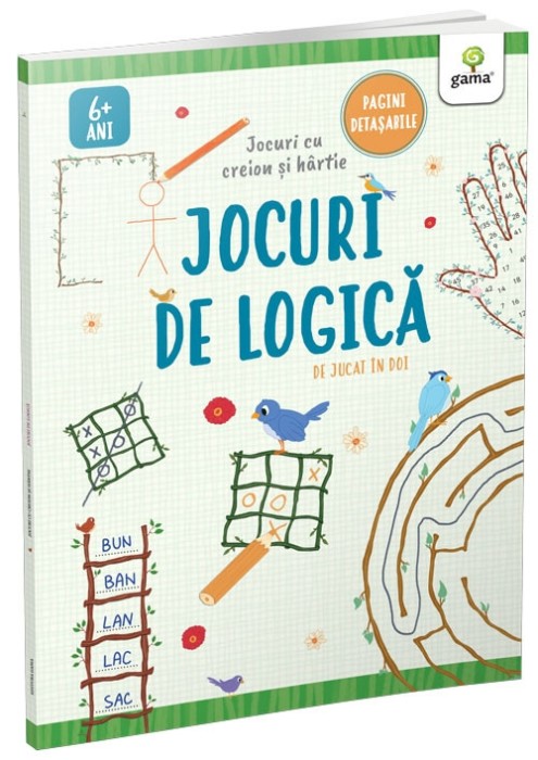 Jocuri De Logica De Jucat In Doi, - Editura Gama