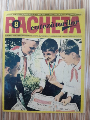 Revista Racheta Cutezatorilor nr.8/1971 foto