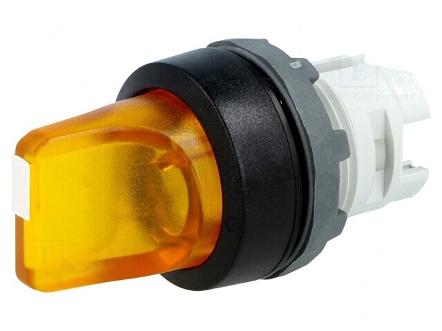Comutator Rotativ 22mm Galben IP66