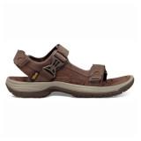 Sandale Teva Men&#039;s Tanway Leather Maro - Chocolate