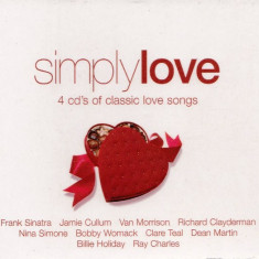 CD Simply Love, jazz: Frank Sinatra, Nat King Cole, Dean Martin