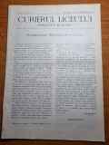 Curierul liceului 10 si 20 decembrie 1912-moartea lui spiru haret,craciunul