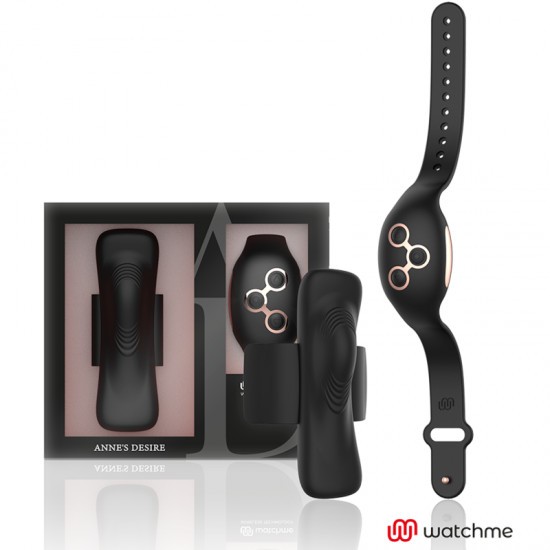ANNE&#039;S DESIRE - PANTY PLEASURE TECNOLOG A WATCHME BLACK/GOLD