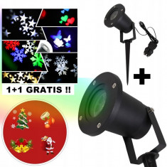 OFERTA 1+1 GRATIS! CUMPERI PROIECTOR EXTERIOR DE SARBATORI SI PRIMESTI 2 BUCATI! foto