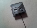Insigna veche - Templu Religios (?) , alama , h=1,6cm