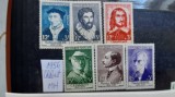 1956-Franta YT=1066-1071 c.set MH Perfect, Nestampilat