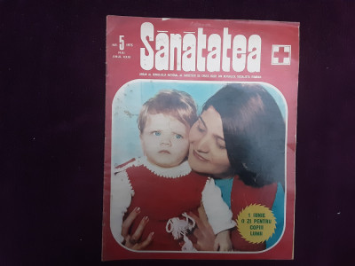 Revista Sanatatea Nr.5 - 1975 foto