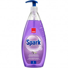 Detergent vase cu pompita Sano Spark Lavanda, 1L