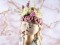 Set 3 buchete artificiale Peonia 30 cm - 3