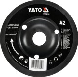 Disc circular depresat raspel pentru lemn 125x22.2 mm tip 2 YATO