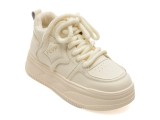 Pantofi sport FLAVIA PASSINI albi, 7089, din piele naturala