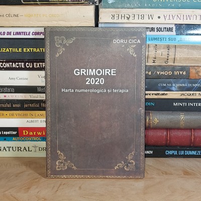 DORU CICA - GRIMOIRE 2020 : HARTA NUMEROLOGICA SI TERAPIA , 2020 , AUTOGRAF * foto