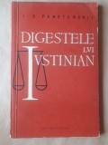 I. S. Pereterskii - Digestele lui Iustinian (Studii privitoare la istoricul &icirc;ntocmirii lor. Caracterizare generală)