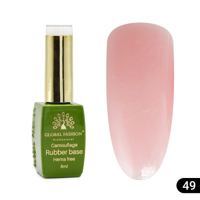 Bază de unghii Camouflage, fără Hema, 8 ml 49 foto