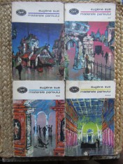 MISTERELE PARISULUI roman - 4 Vol. - Eugene Sue - BPT, 1968