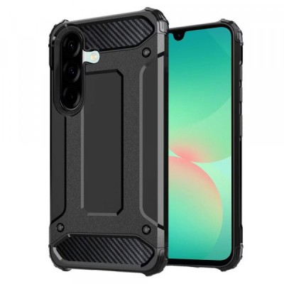 Husa pentru Samsung Galaxy A26 A266, Techsuit, Hybrid Armor, Neagra foto