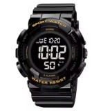 Ceas de mana barbatesc Skmei Casual Digital Fashion Lumina de fundal Sport Afisare data Alarma Negru