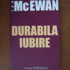 Ian McEwan - Durabila iubire (Cotidianul)