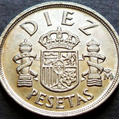 Moneda 10 PESETAS - SPANIA, anul 1983 *cod 2710