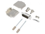 Conector D-Sub 15 Pin cu Terminal pe Cablu și Șurub