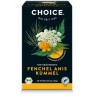 Ceai din Plante Fenicul, Anason si Chimen Bio 20 pliculete x 2 grame Choice, Choice Organics