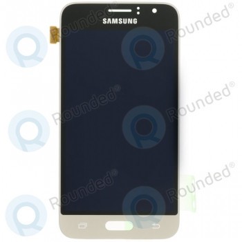 Samsung Galaxy J1 2016 (SM-J120F) Modul de afișare LCD + Digitizer auriu GH97-19005B GH97-18224B foto