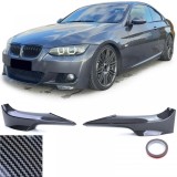 Spoiler splitter cu aspect din carbon pentru fantele frontale, potrivit pentru BMW Seria 3 E92 E93 2006-2010 Performance AutoTuning