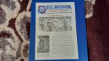 program - supliment FC Bihor noi. 1982