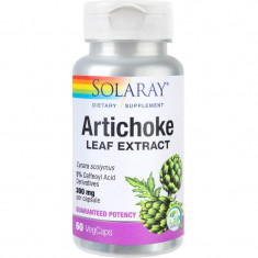 Supliment Alimentar Artichoke (Anghinare) 300mg Solaray Secom 60cps