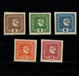 Austria 1916 - Marci pentru ziare, Merkur, serie neuzata