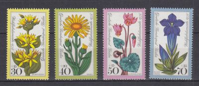 GERMANIA 1975 FLORA SERIE MNH foto