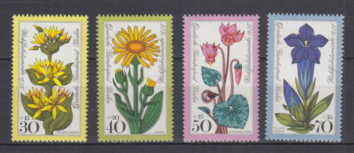 GERMANIA 1975 FLORA SERIE MNH