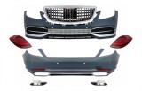Pachet Exterior cu Stopuri Full LED Semnalizare Dinamica Mercedes S-Class W222 (2013-Up) S63 M-Design Performance AutoTuning