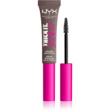 NYX Professional Makeup Thick it Stick It Brow Mascara mascara pentru spr&acirc;ncene culoare 05 Ash Brown 7 ml