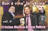 Casetă audio Cristian Rizescu &amp; Nicu Paleru &ndash; (Vol. 5) Bun E Vinu&#039; Lui Vecinu&#039;, Populara