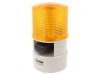 Semnalizator luminos și acustic 24VDC LED ambră IP54 103dB