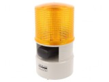 Semnalizator luminos și acustic 24VDC LED ambră IP54 103dB