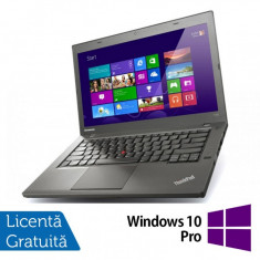 Laptop Refurbished LENOVO ThinkPad T440, Intel Core i5-4300U 1.90GHz, 8GB DDR3, 500GB SATA, 1600x900 + Windows 10 Pro foto