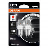 Bec Osram Ledriving P21/5W 12V 2W Rosu 1557R-02B Set 2 Buc