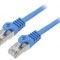 Cabluri de rețea F/UTP 6 litat CCA PVC albastru 1,5m 26AWG
