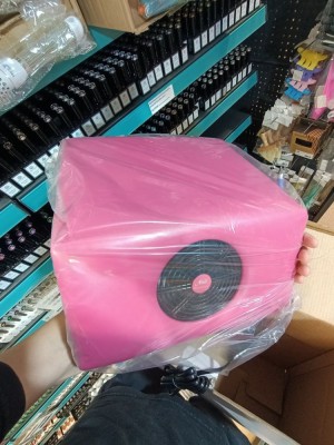 Aspirator, colector de praf SM-858, roz foto